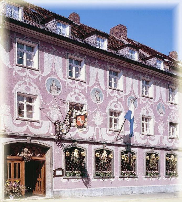 Hotel Zur Stadt Mainz In Wuerzburger Innenstadt Exteriör bild